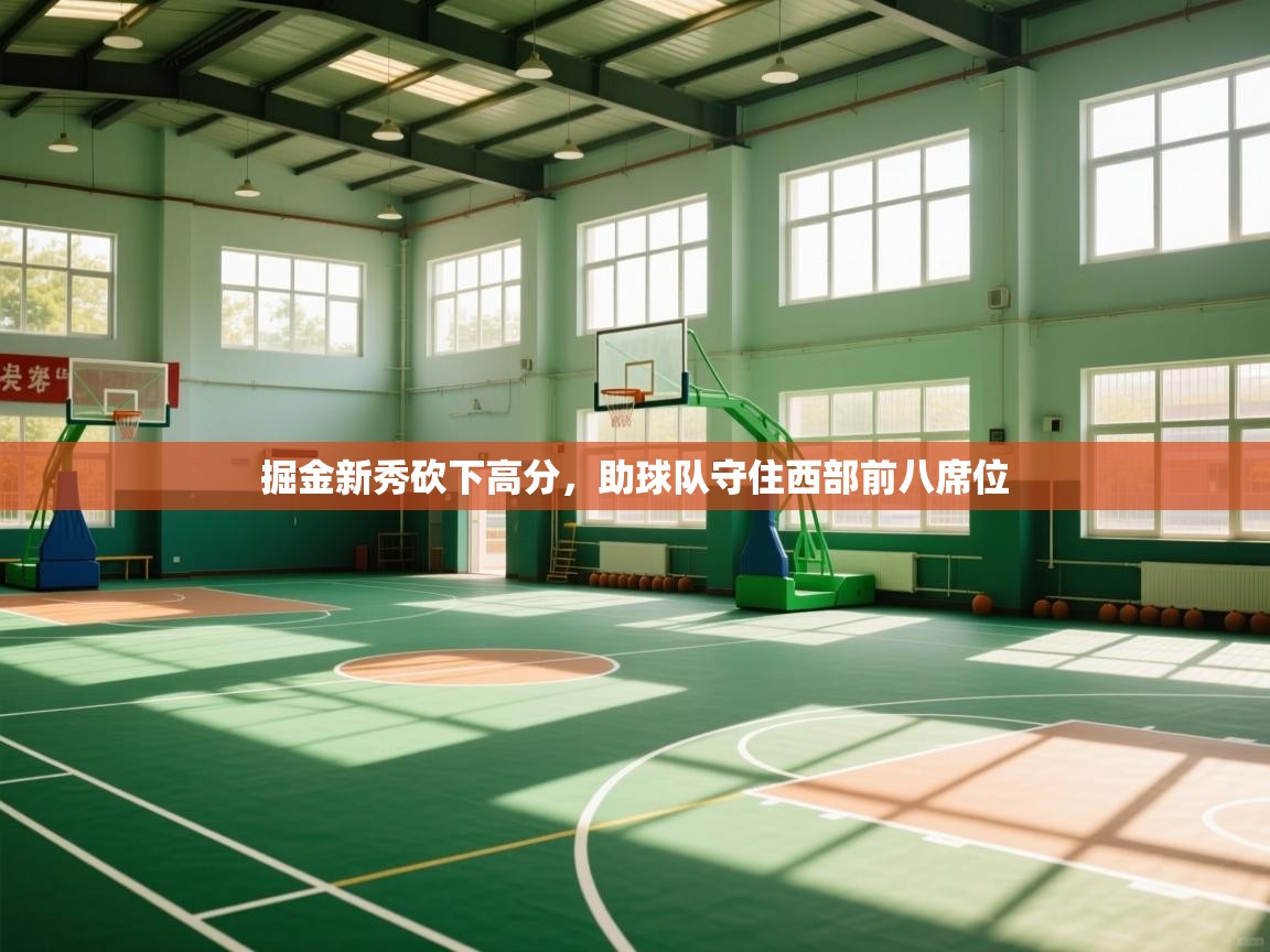 掘金新秀砍下高分，助球队守住西部前八席位  第1张